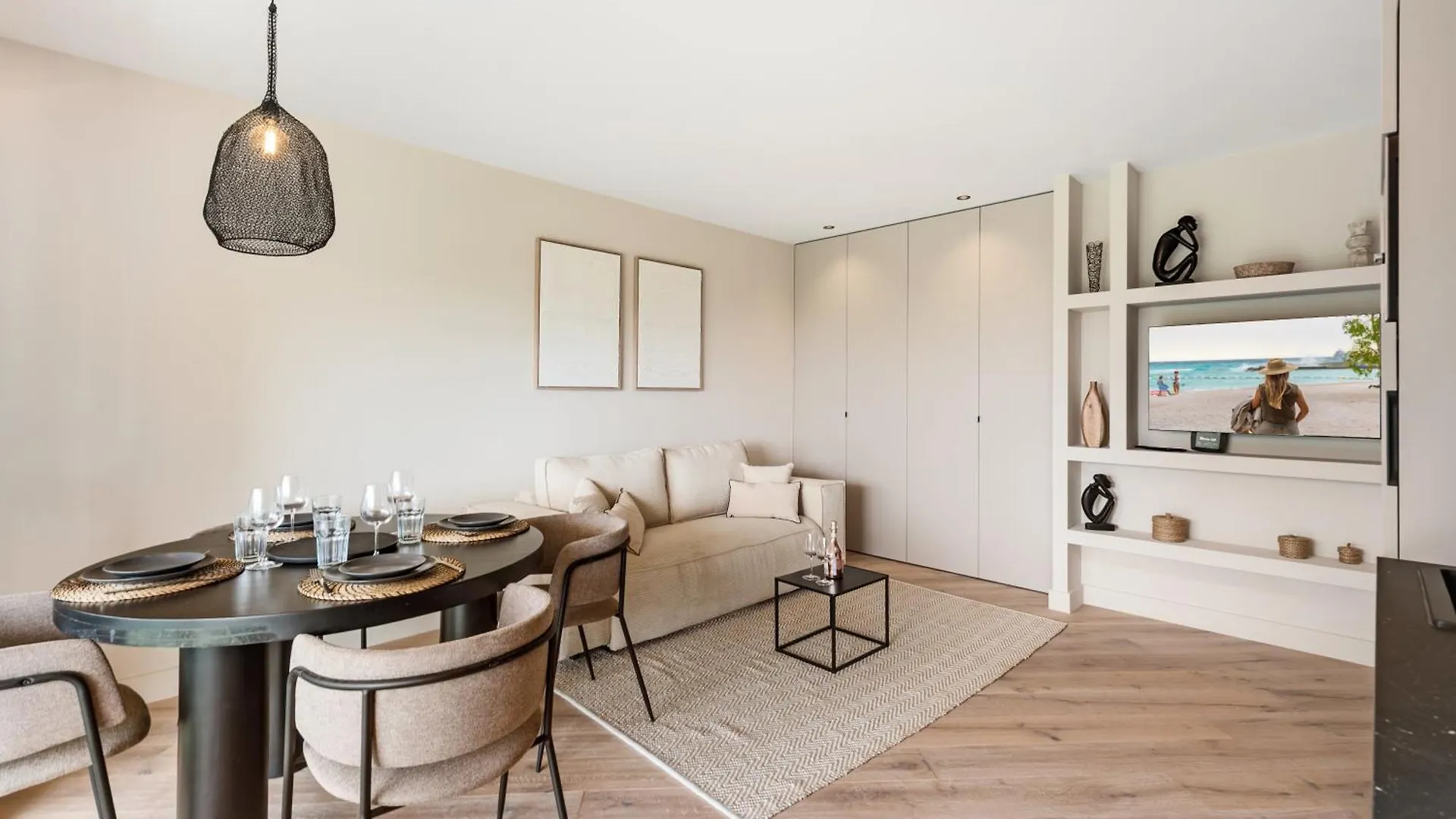 L'Oree Du Cap-Somptueux 2 Pieces- Garage- Terrasse 로퀴에브륀캡마르탱 아파트